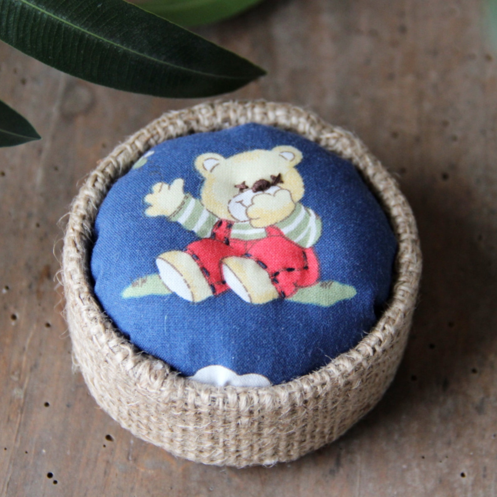 Bear pincushion Animal pin cushions handmade Cute pin Etsy