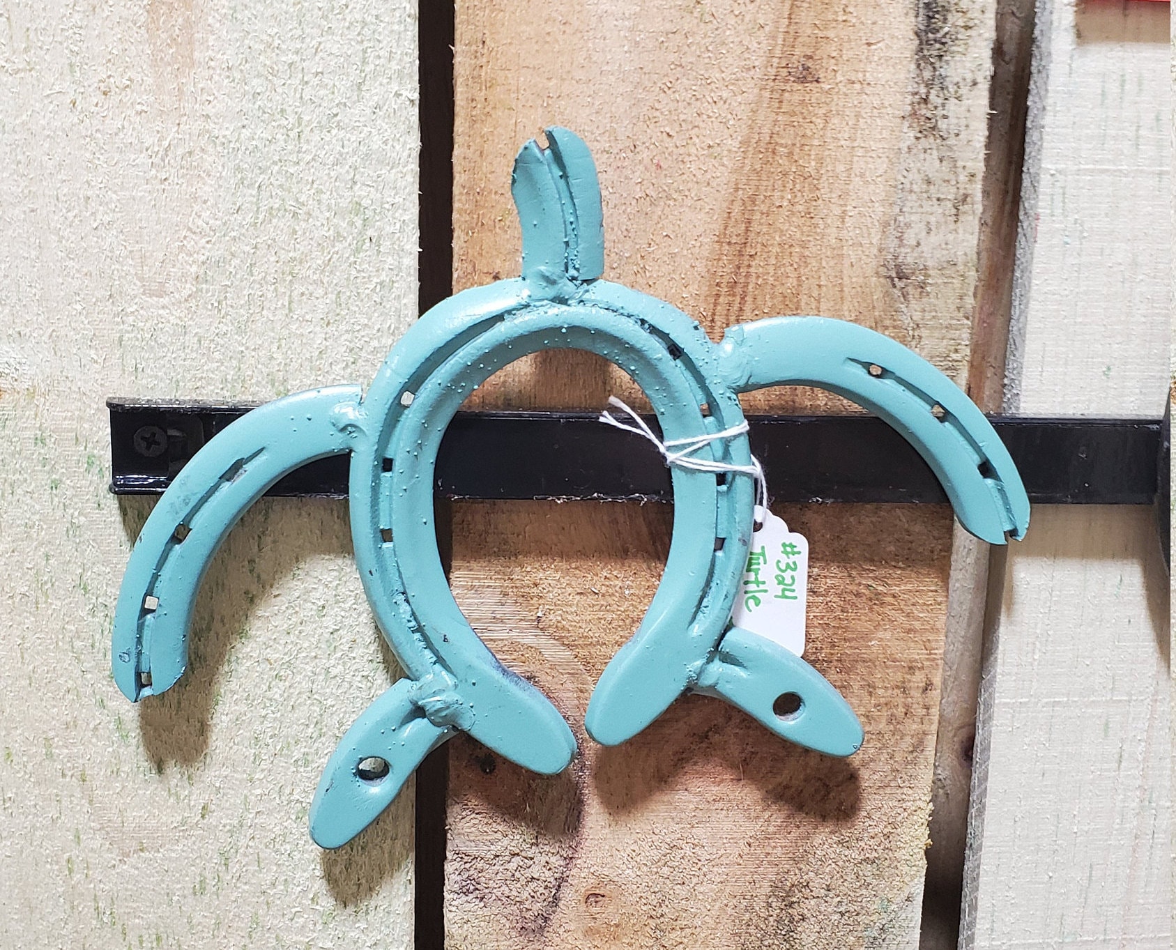 Handcrafted horseshoe turtle Etsy