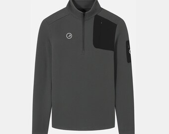 Quarter Zip - Golf Pullover With Pockets