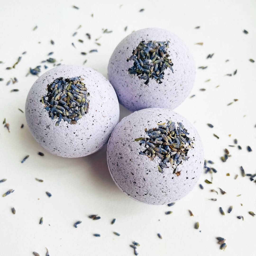 Earl Grey & Lavender Tea Bath Bomb, Herbal Bath Bomb, Self Care