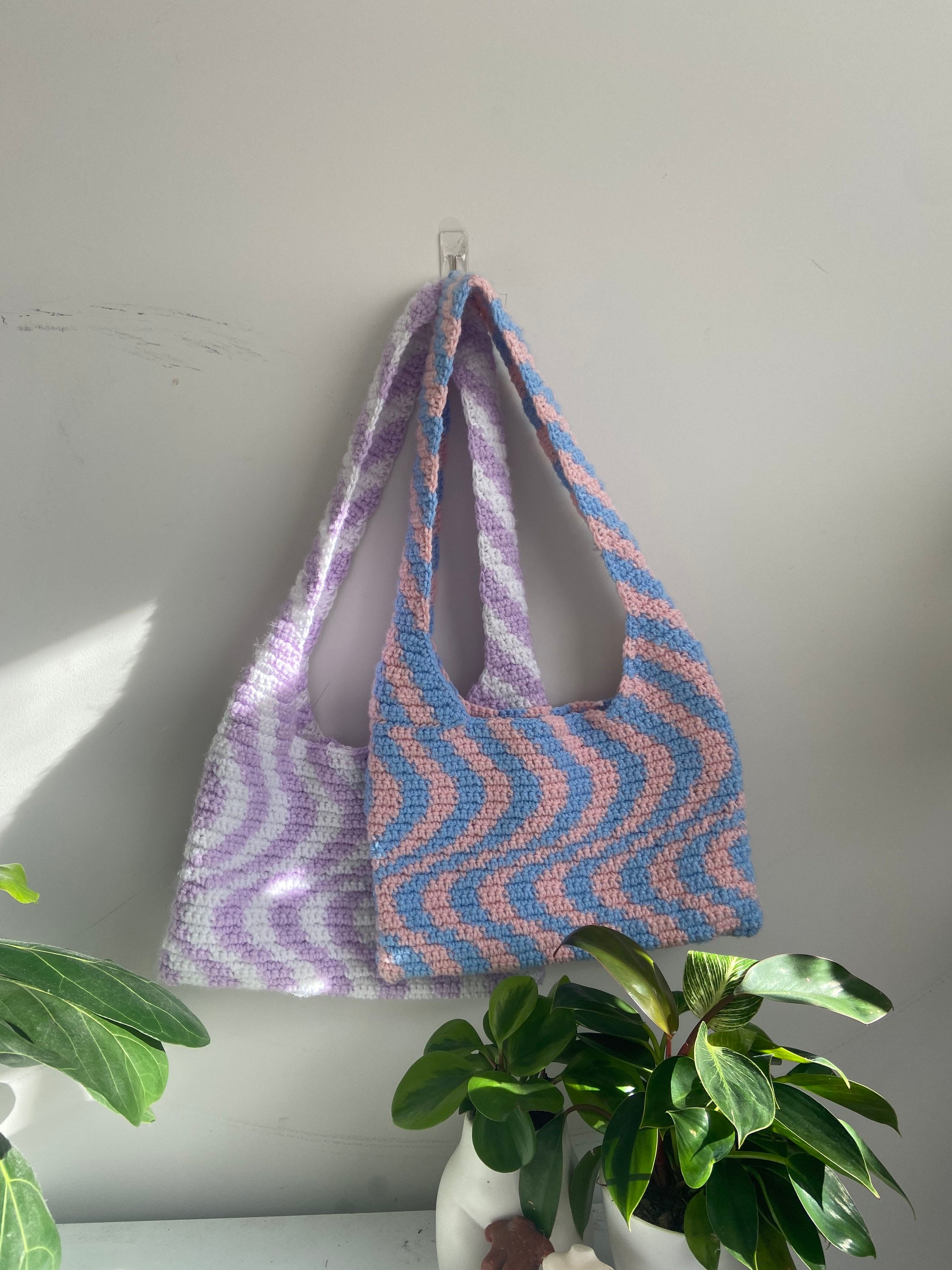 Wavey Daze Crochet Bag Pattern: Wavy Summer Design Crochet Bag - Beginner  Friendly — Just The Worsted, Modern Crochet Patterns