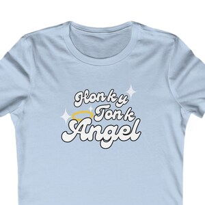 Honky Tonk Angel Tee - Damen Countrymusik Shirt