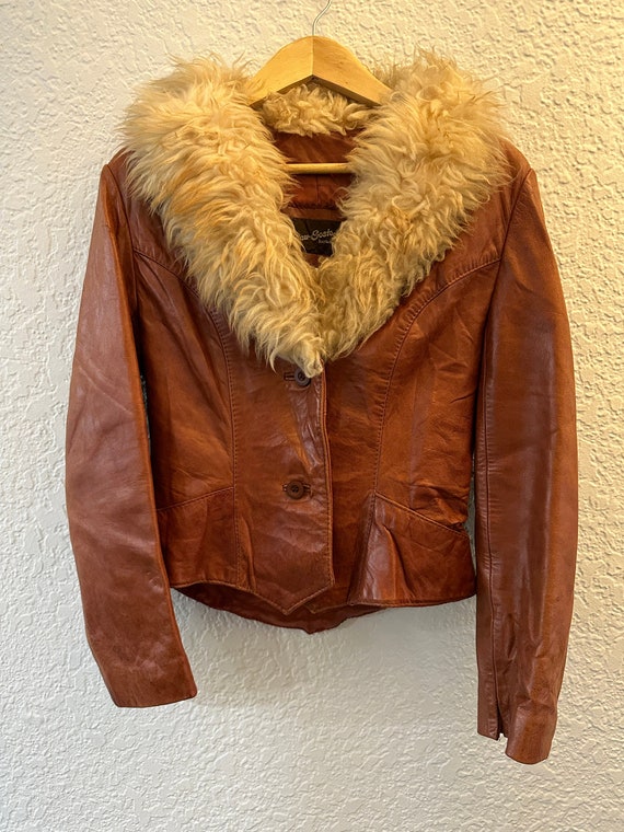 Vintage Women's Beau-Geste 1970's Leather Jacket w