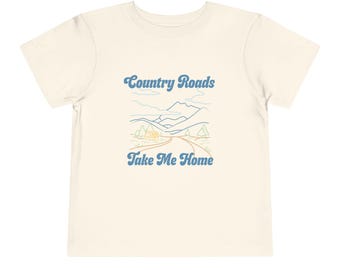Country Roads Toddler Tee