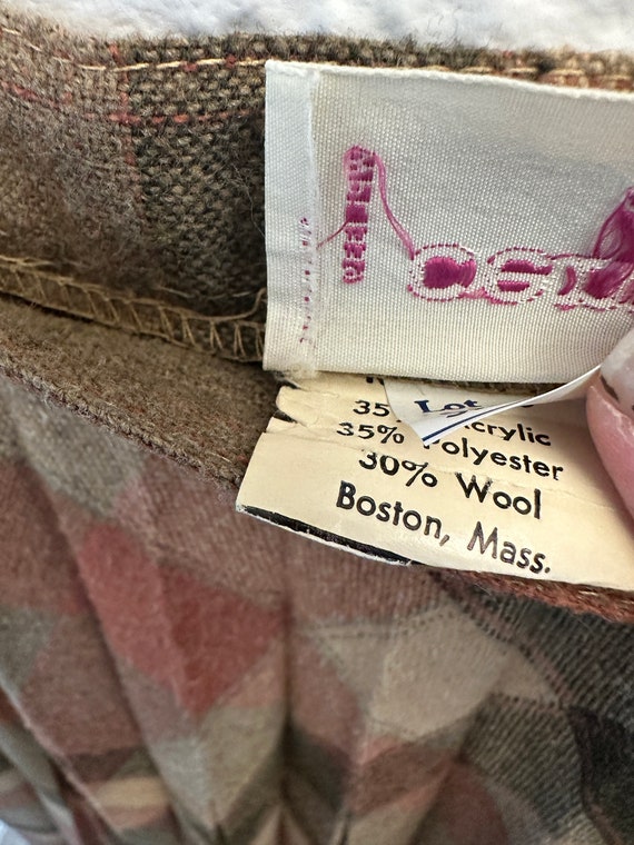 Vintage Century of Boston Plaid Pleated Skirt, si… - image 6