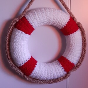 Crochet Life Ring PDF pattern image 2