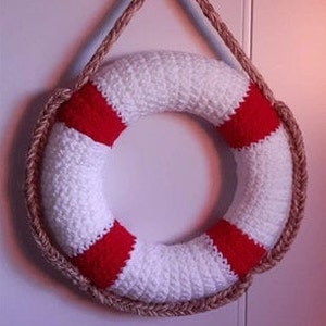 Crochet Life Ring PDF pattern