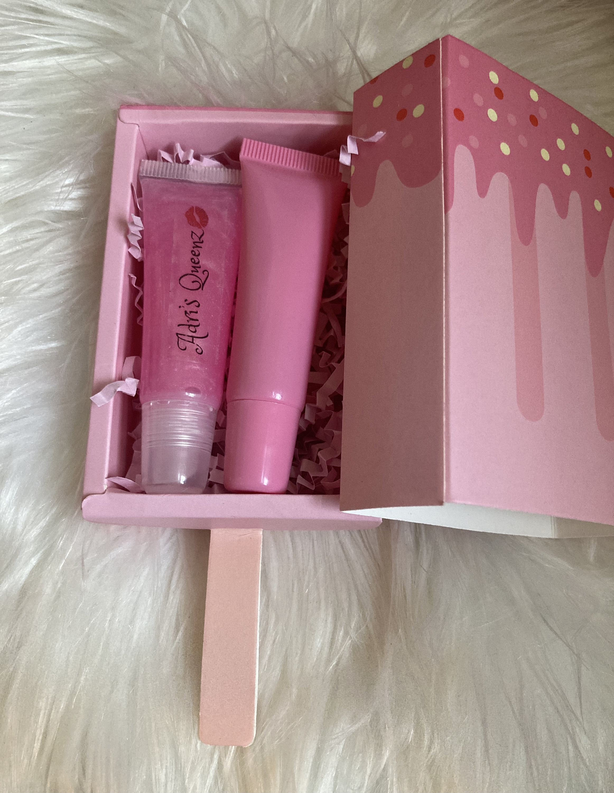 Lip Gloss Bundle/ Ice Cream Lip gloss Box/Lip Gloss Set/ Kids Etsy