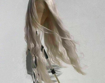 ice blonde wig