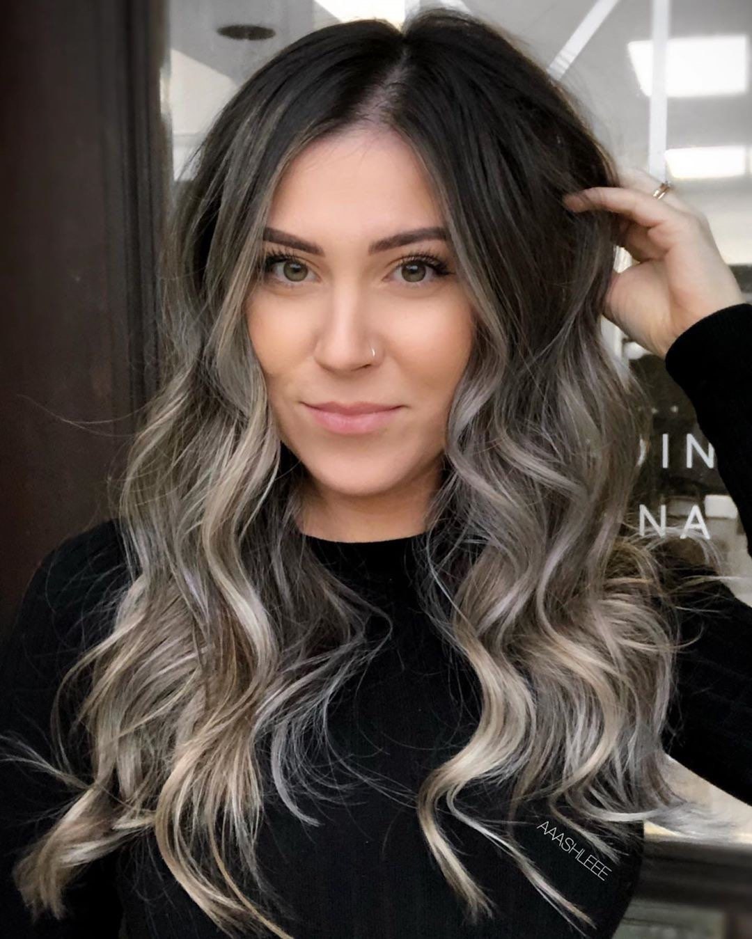 Luxury Ash Blonde Balayage Root Blur 100% Human Hair Swiss - Etsy Sweden Luxury Ash Blonde Balayage Root Blur 100% Human Hair Swiss - Etsy Sweden
