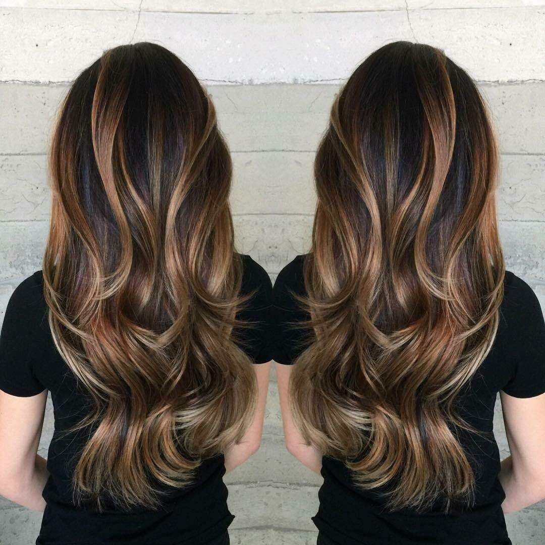 Luxury Natural Black Caramel Blonde Balayage Highlight 100% - Etsy Australia Luxury Natural Black Caramel Blonde Balayage Highlight 100% - Etsy Australia