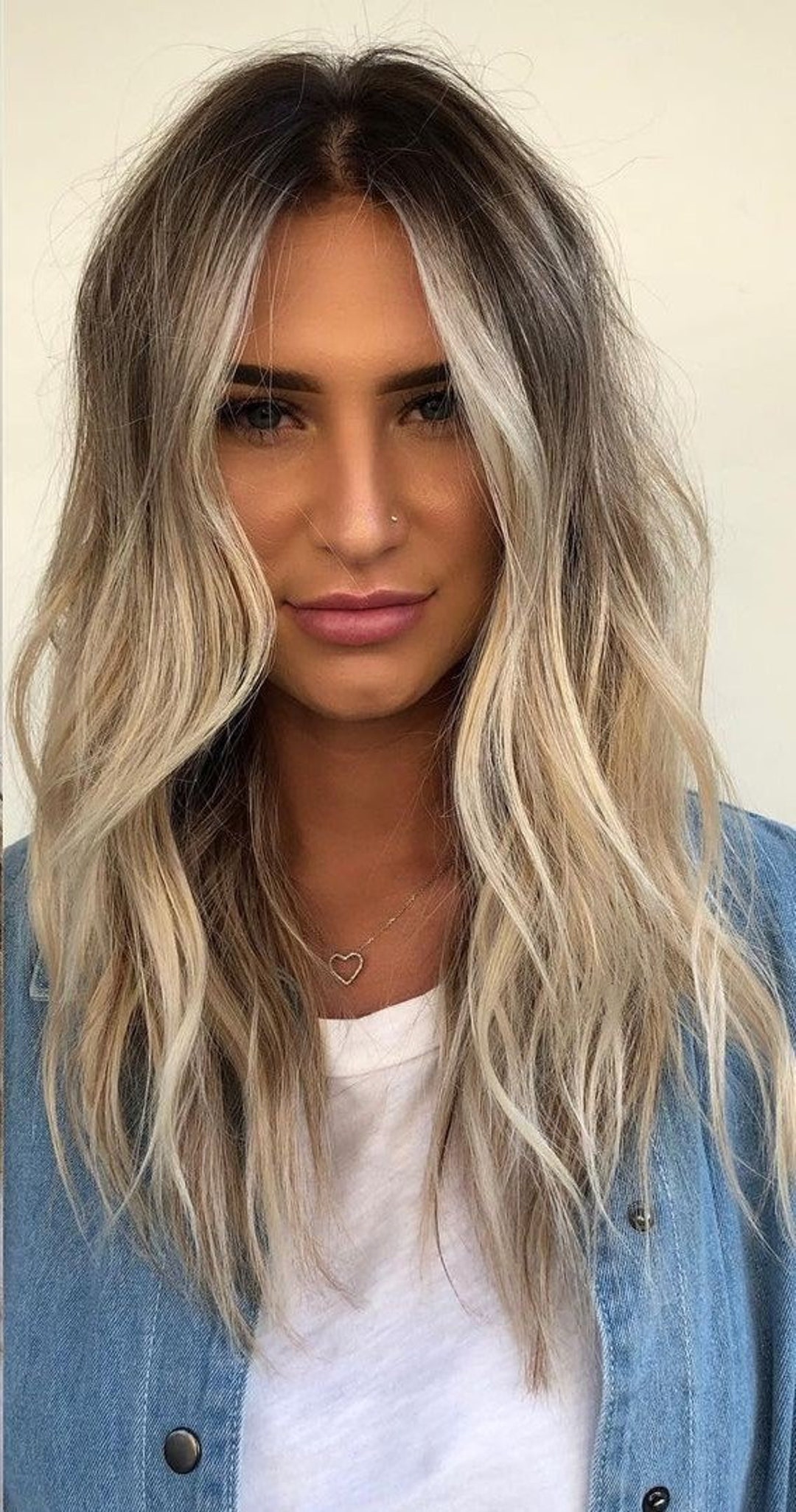 Luxury Cool Balayage on Dirty Blonde Hair 100% Human Hair - Etsy Norway Luxury Cool Balayage on Dirty Blonde Hair 100% Human Hair - Etsy Norway
