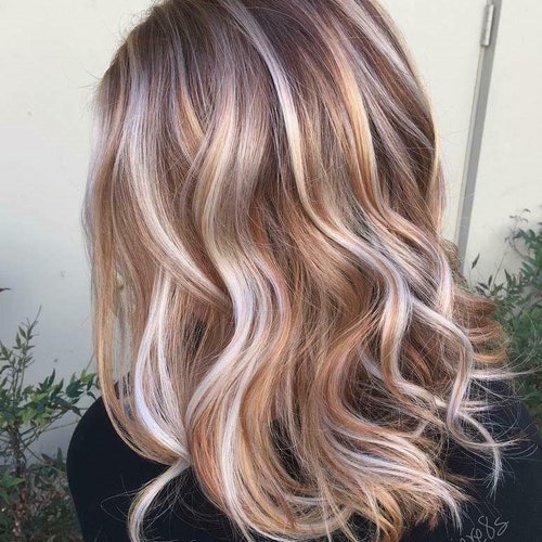Luxury Strawberry Blonde Platinum Balayage Highlight 100% - Etsy Luxury Strawberry Blonde Platinum Balayage Highlight 100% - Etsy