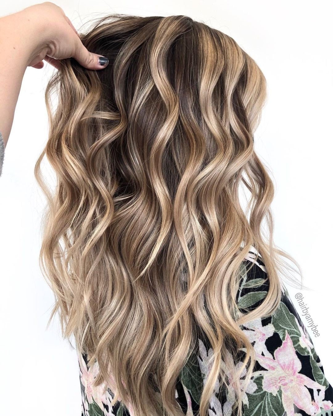 Luxury Caramel Blonde Curly Balayage 100% Human Hair Swiss - Etsy Uk