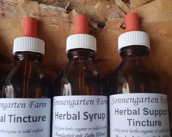 Anemia Support Formula by Hans the Herbalist//Practitioner Grade//Tincture//Herb Concentrate//Extract//qual//40 years//organic//erythropenia