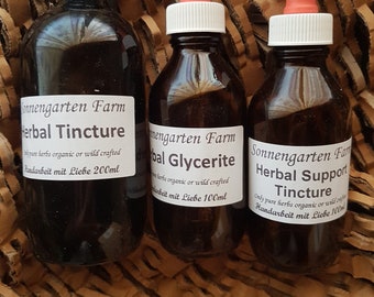 Energy Lift & Immune Kick Super Combo//Tincture//Herbal Concentrate//Extract//practitioner grade//German Herbalist//qualified//40 years//BIO