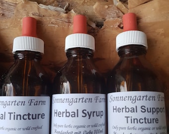 Brain Support Formulation by Hans the Herbalist//Tincture//Concentrate//Extract//practitioner grade//qualified//40 years//organic//crafted