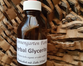 Ginger Glycerite by Hans the Herbalist//Practitioner Grade//Herbal Concentrate//Extract//qualified//40 years//organic//hand made//Gingembre