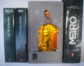 Metro 2033 Inspired Book Nook NEW - Etsy Singapore Metro 2033 Inspired Book Nook NEW - Etsy Singapore