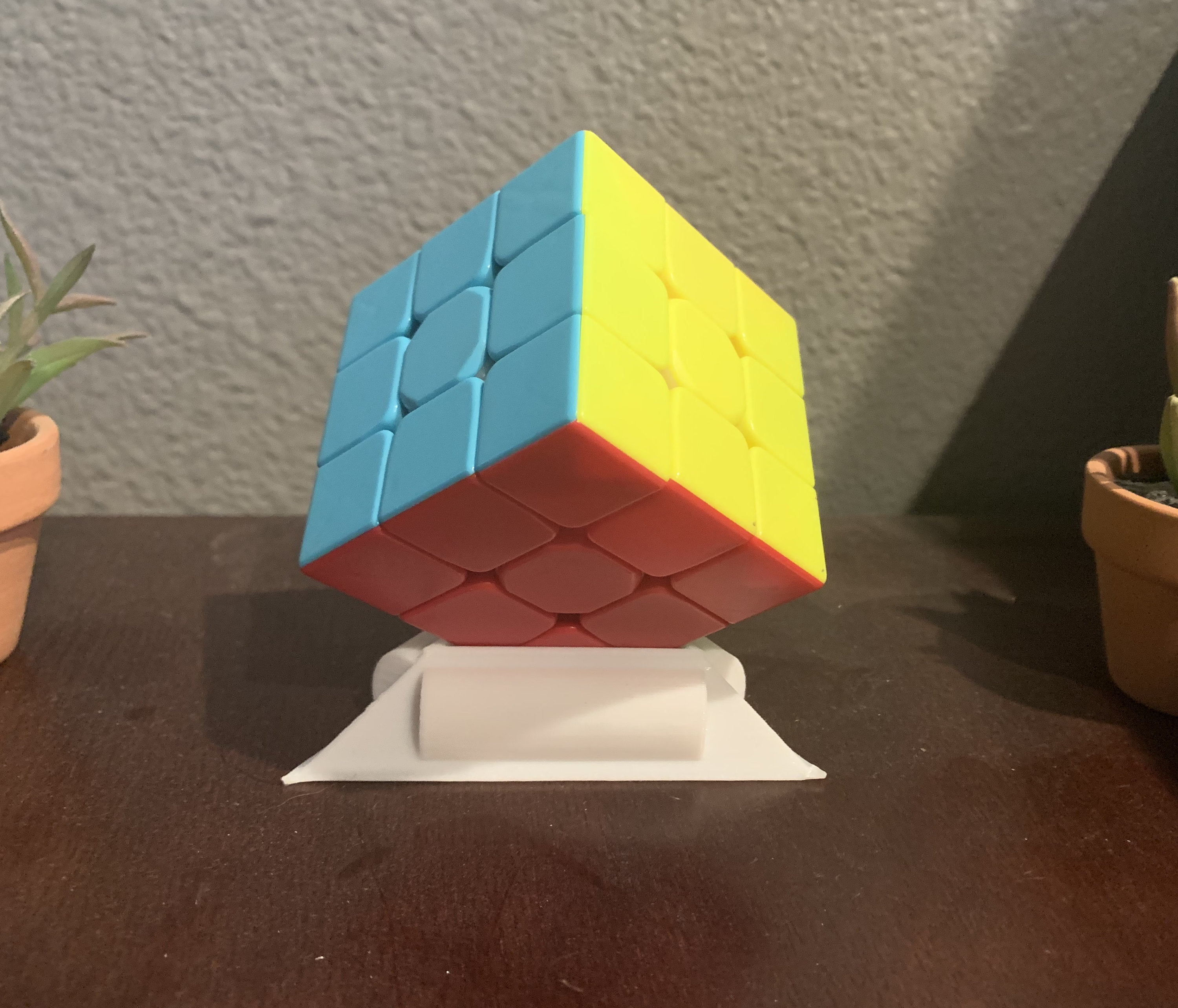 Rubik's Cube Stand Etsy