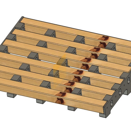 Large Guitar Pedal Board End Supports Supports Only DIY Etsy