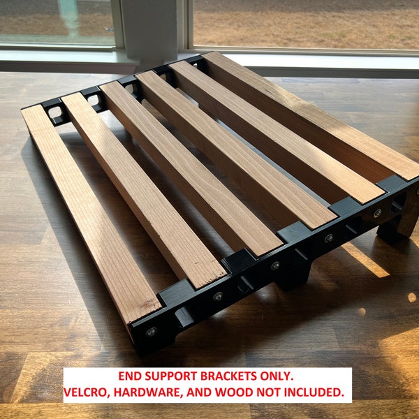 Guitar Pedal Board End Supports – Large Size - DIY PETG Brackets for Custom Builds