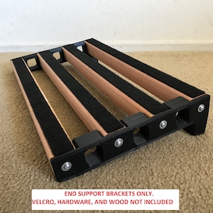 Guitar Pedal Board End Supports - Supports Only - DIY Pedal Board