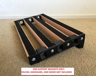 Guitar Pedal Board End Supports - Supports Only - DIY Pedal Board