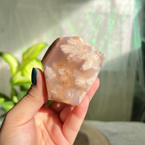Beautiful Flower Agate Free Form - Flower Agate - US Seller - #A - 2.48 in x 2.0.3 in