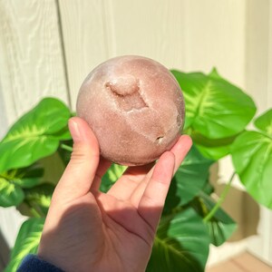 Beautiful Pink Amethyst Sphere - US Seller - 594 grams, 74.5mm - A60