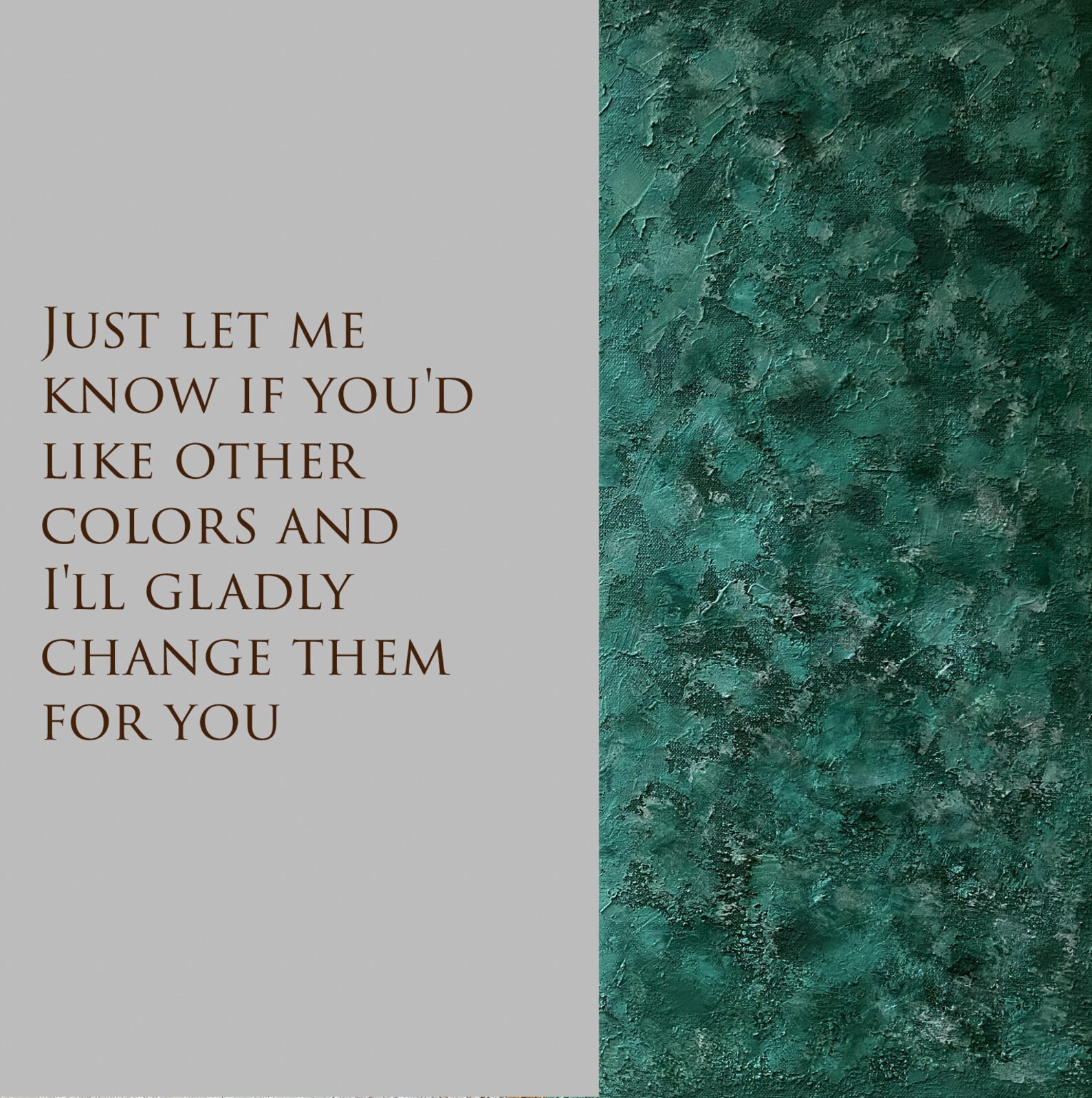 Emerald Green Decor, Gold Leaf, Green Abstract Painting, Minimalist