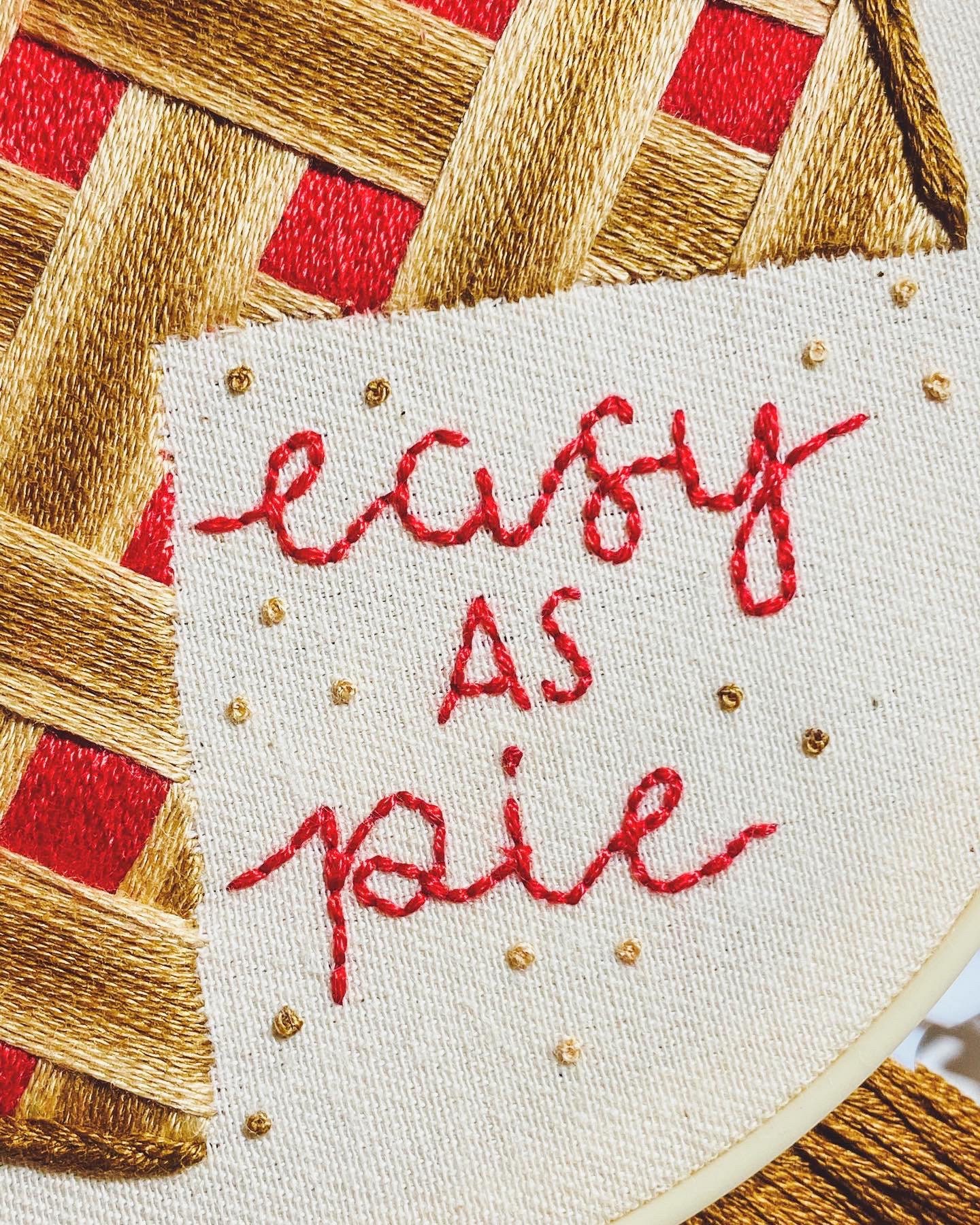Thanksgiving Pie Series Easy as Pie Cranberry Pie | Etsy