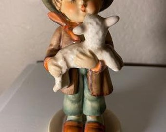 hummel boy with lamb