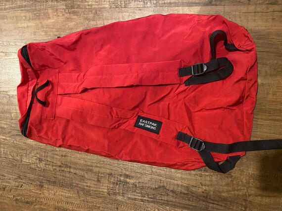 dpさま専用　EASTPAK RAF SIMONS レッドバックパック Eastpak Raf Simons Large Backpack Crinkled Bagpack - Etsy