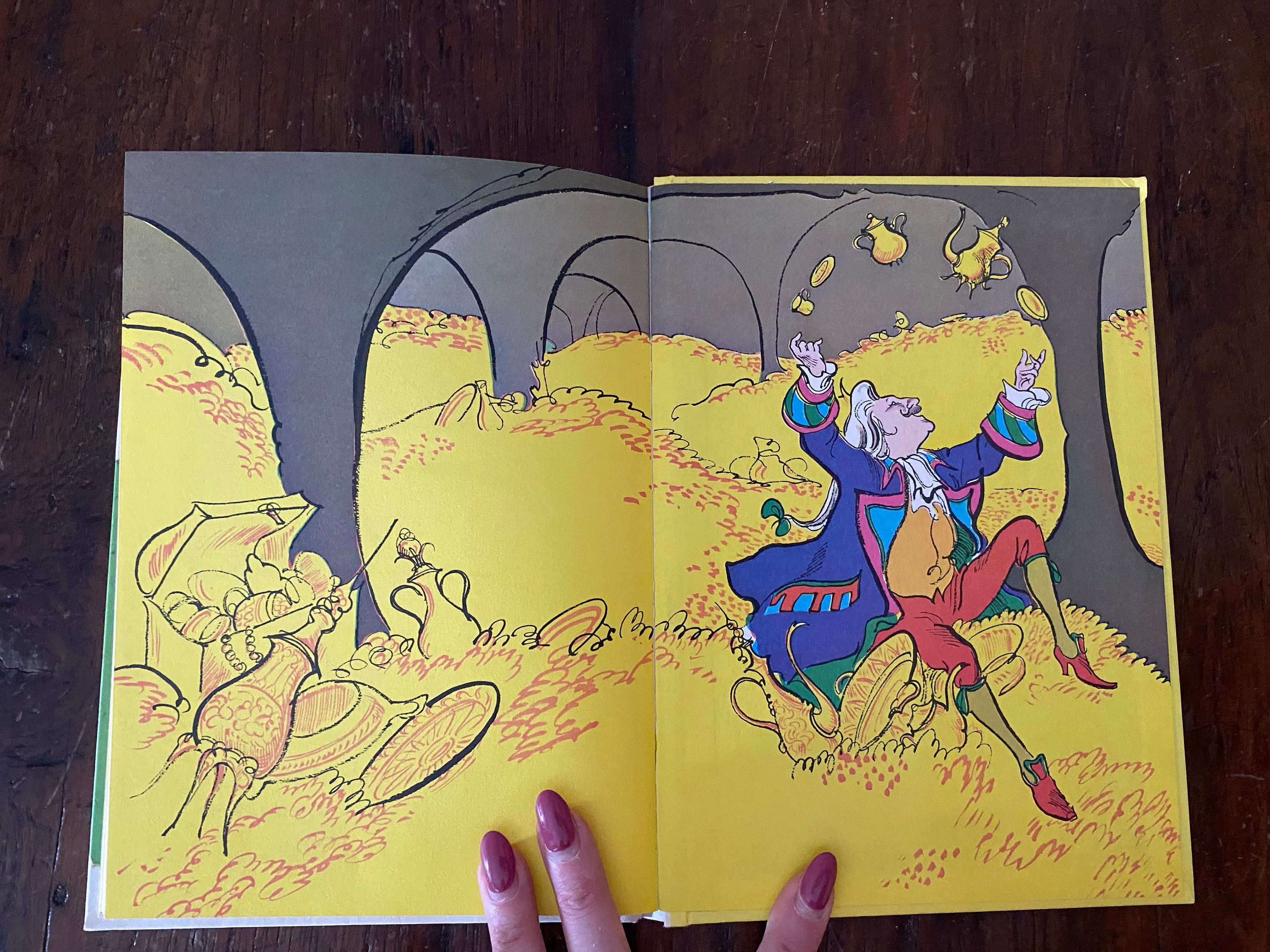 Vintage 1960s Childrens Book, King Midas and the Golden Touch 1969 Hc ...