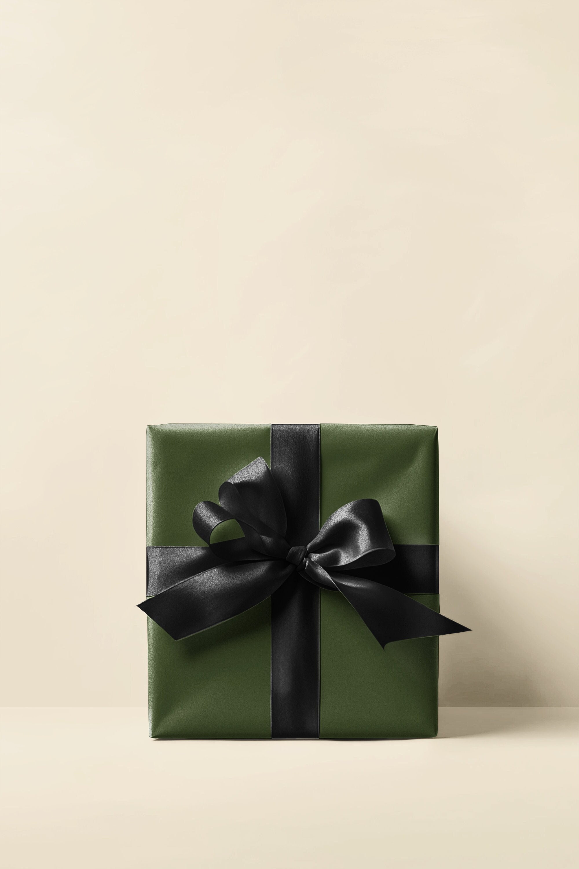 Dark Forest Green Matte Wrapping Paper