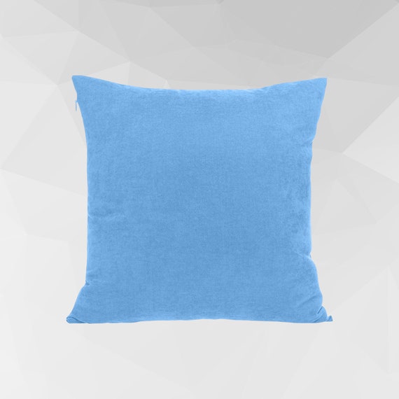cornflower blue pillows