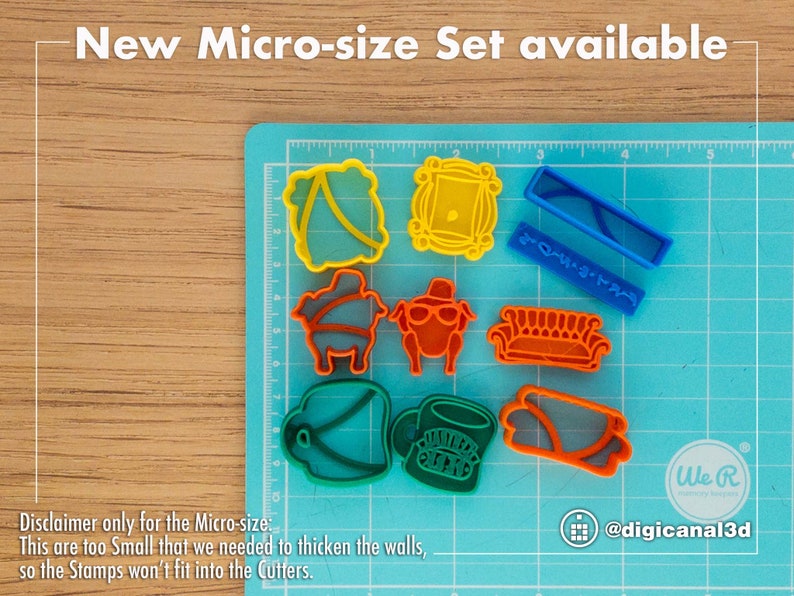 Friends Cookie Cutter Set . TV Series . Present for Friends Etsy