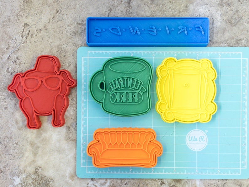 Friends Cookie Cutter Set . TV Series . Present for Friends Etsy Australia