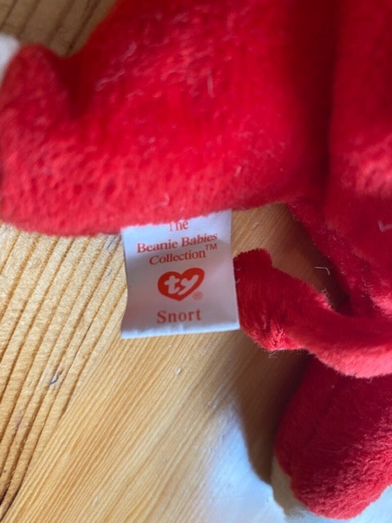 Snort the Red Bull Beanie Baby - Etsy