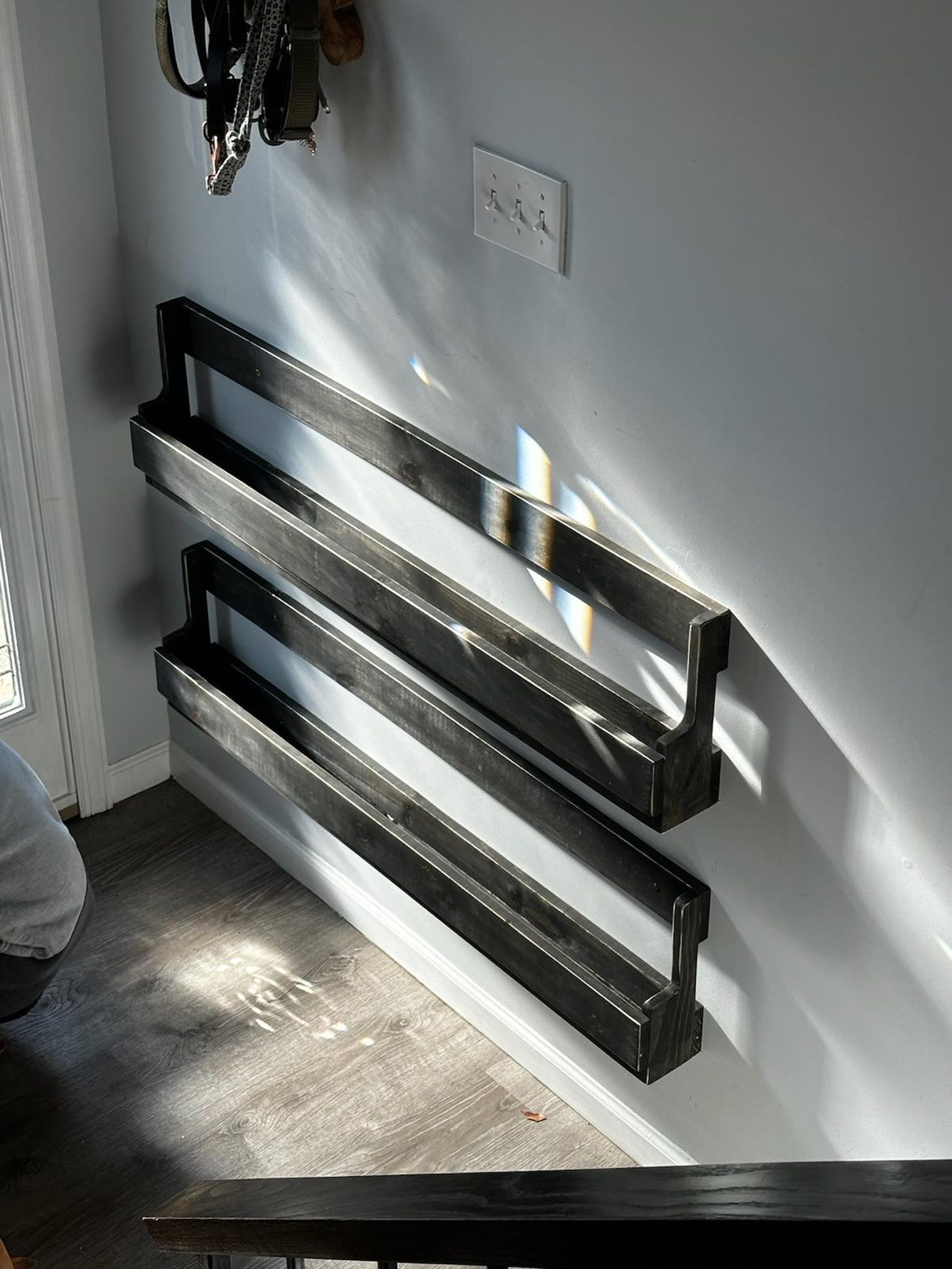 Floating Shoe Rack Shoe Storage Wall Mount - Etsy