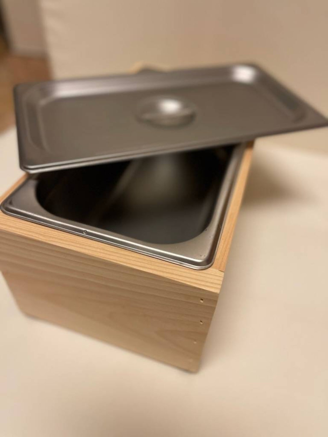 Compost Bin Insert Kitchen Compost Bin Countertop Stainless Steel Insert W/lid - Etsy