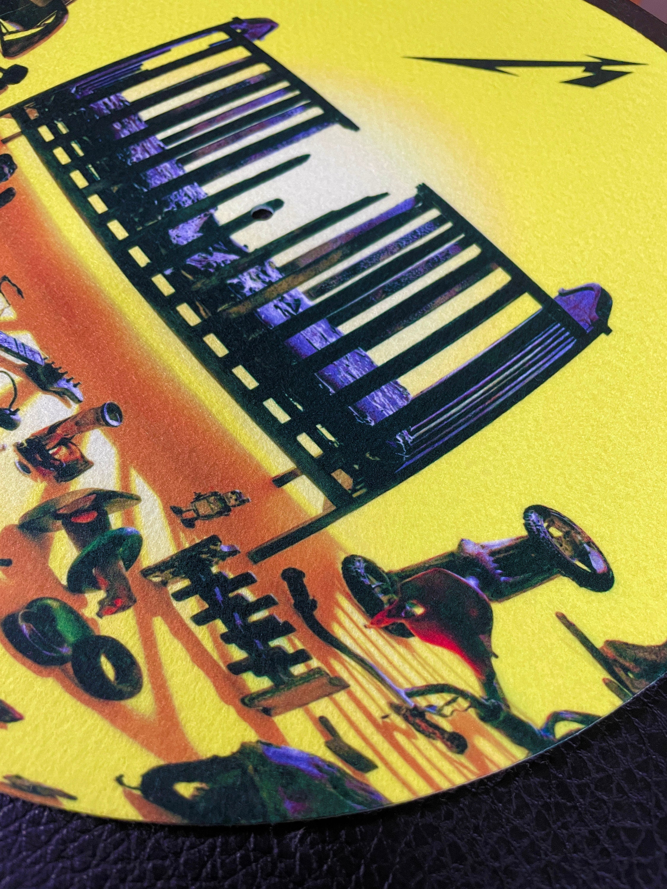 Metallica Turntable Slipmat for Vinyl Records DJ Slip Mat Etsy