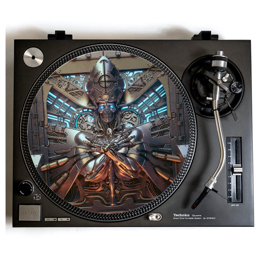 Ghost Band Turntable Slipmat, Vinyl Records, Heavy Metal, Phantomime