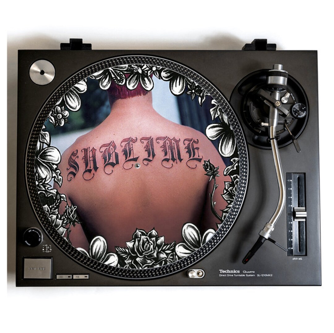 Sublime Turntable Slipmat for Vinyl Records Ska Punk Rock Etsy