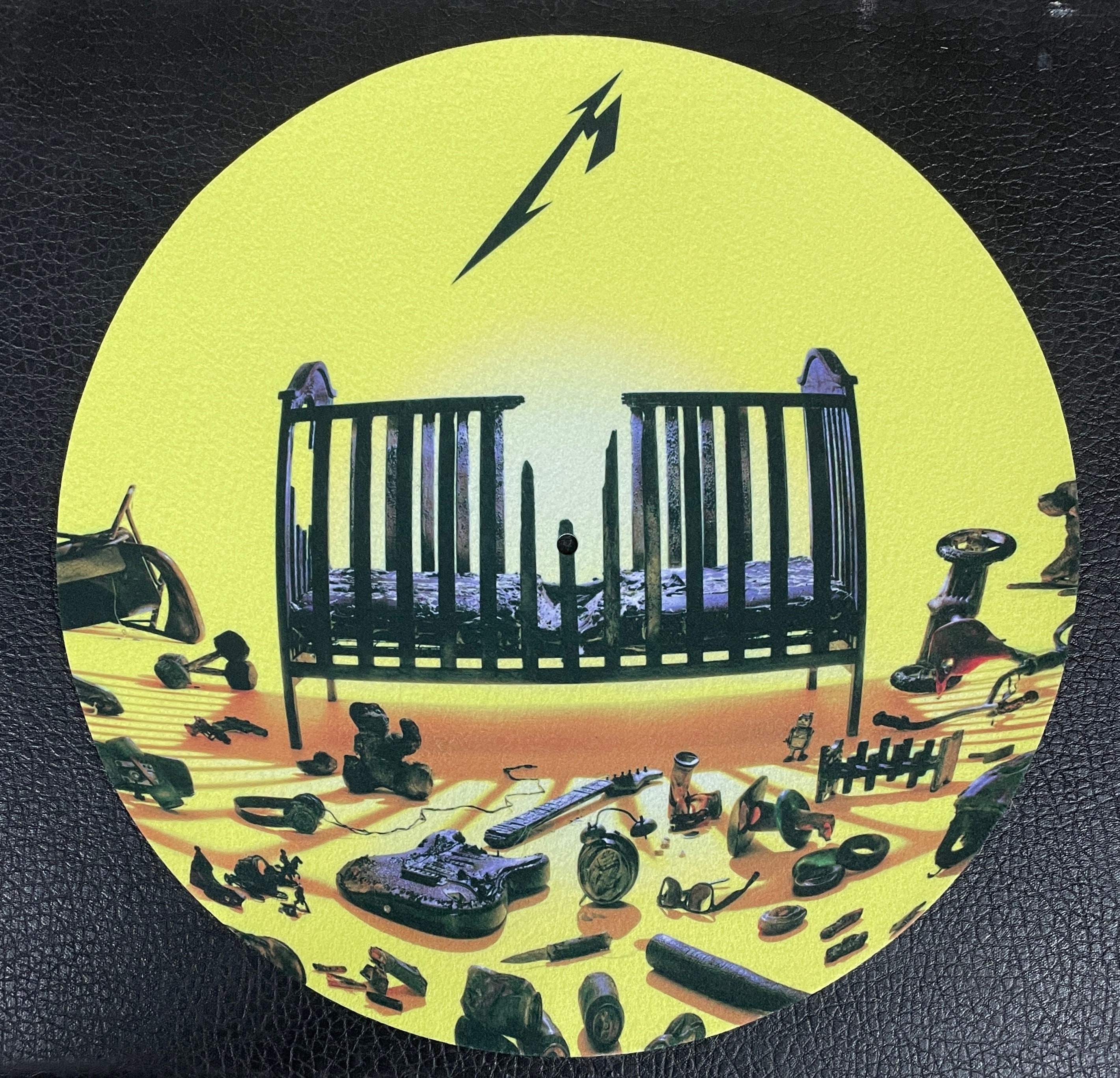 Metallica Turntable Slipmat for Vinyl Records DJ Slip Mat Etsy