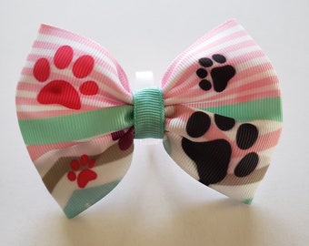 Valentines Day Bow \u2022 Candy Hair Bow \u2022 PInk Hair Bow \u2022 Toddler Bow
