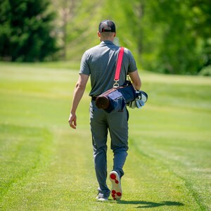 Leather Golf Bag Sunday Golf Bag Personalized Handmade - Etsy