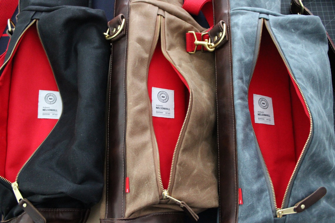 Leather Golf Bag Sunday Golf Bag Personalized Handmade Etsy