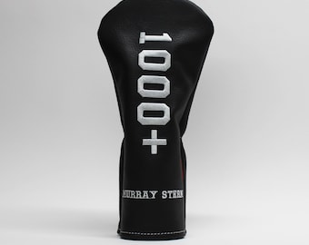 Capas de couro personalizadas tamanho XL para tacos de golfe | Capas para drivers e tacos de fairway | Presentes de golfe personalizados | Couro legítimo | Feito à mão nos EUA